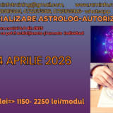 Curs specializare astrolog autorizat MMSS- 300 ore